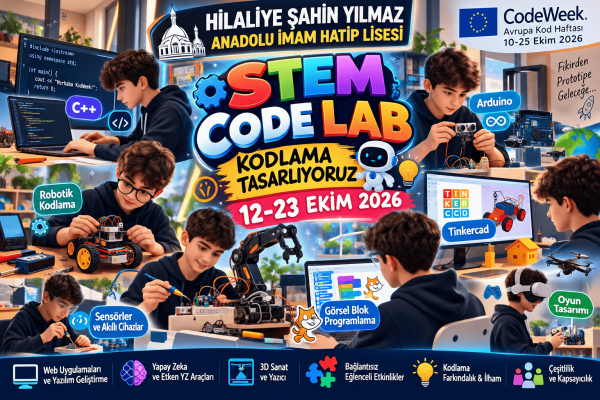 STEM CodeLab: Kodla, Tasarla, Çöz!